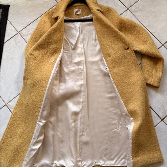Sezane Mustard Teddy Jacket - Picture 6 of 8